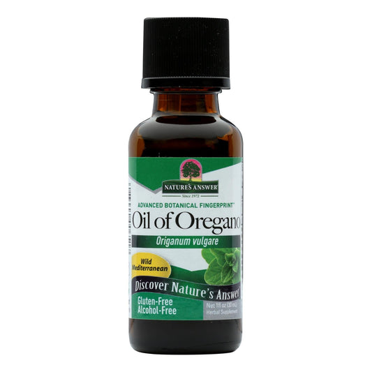 Nature's Answer Essential Oil of Oregano Leaf, 1 Fl Oz