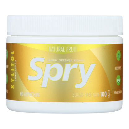 Spry Fresh Fruit Chewing Gum (Pack of 100)