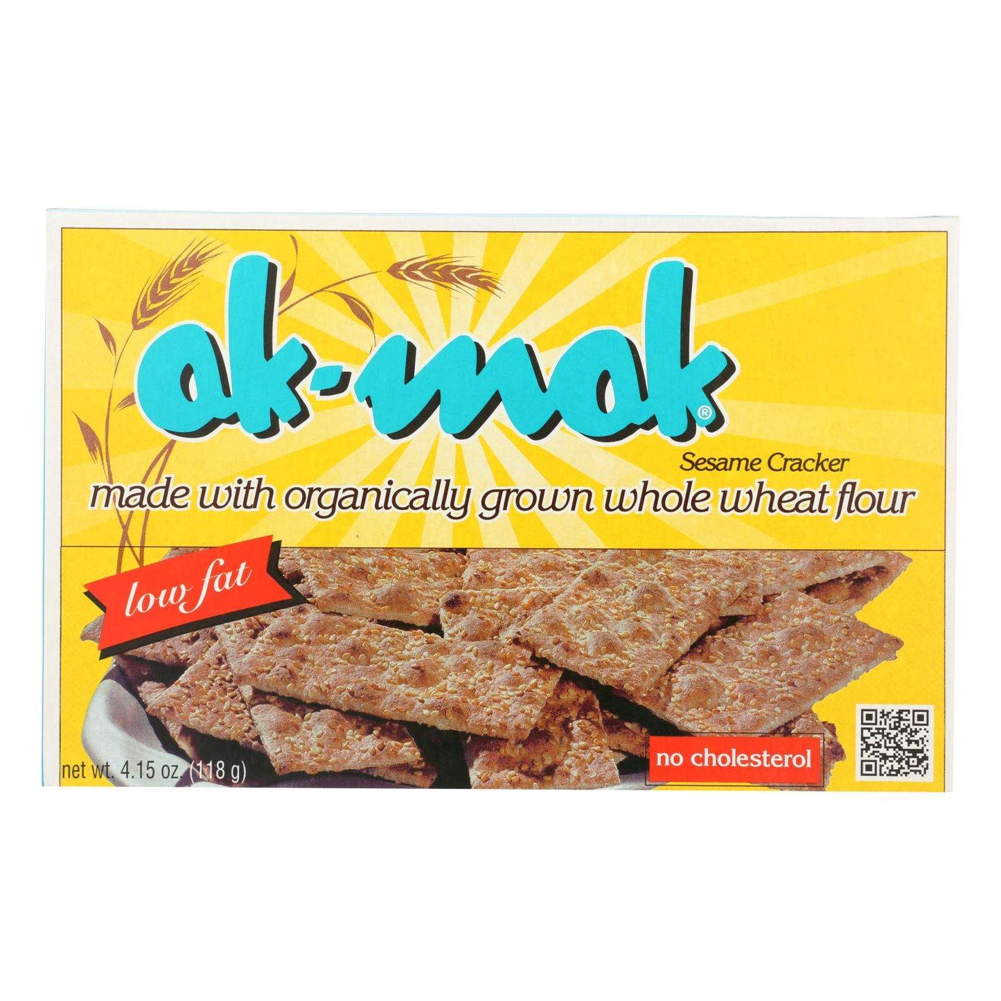 Ak Mak Bakeries Armenian Bread Sesame Crackers (Pack of 12 - 4.15 Oz.)