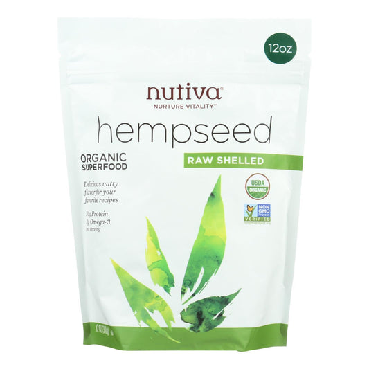 Nutiva Organic Shelled Hemp Seeds (12 Oz.)