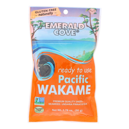 Emerald Cove Sea Vegetables: Premium Wakame (Silver Grade, 1.76 Oz, Pack of 6)