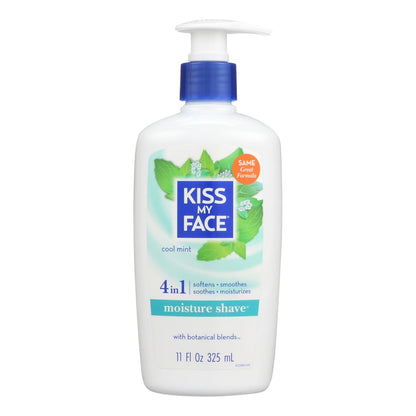 Kiss My Face Cool Mint Moisture Shave Cream (11 Fl Oz.)