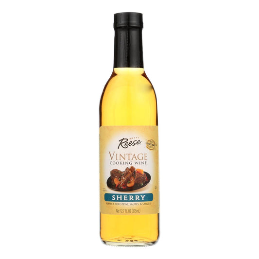Reese's Dry Sherry Cooking Wine, Premium Quality for Exquisite Dishes (Pack of 6 - 12.7 Fl Oz.)