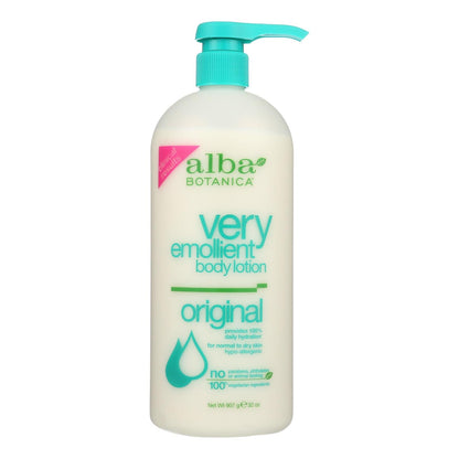 Alba Botanica Very Emollient Body Lotion - Original - 32 Fl Oz