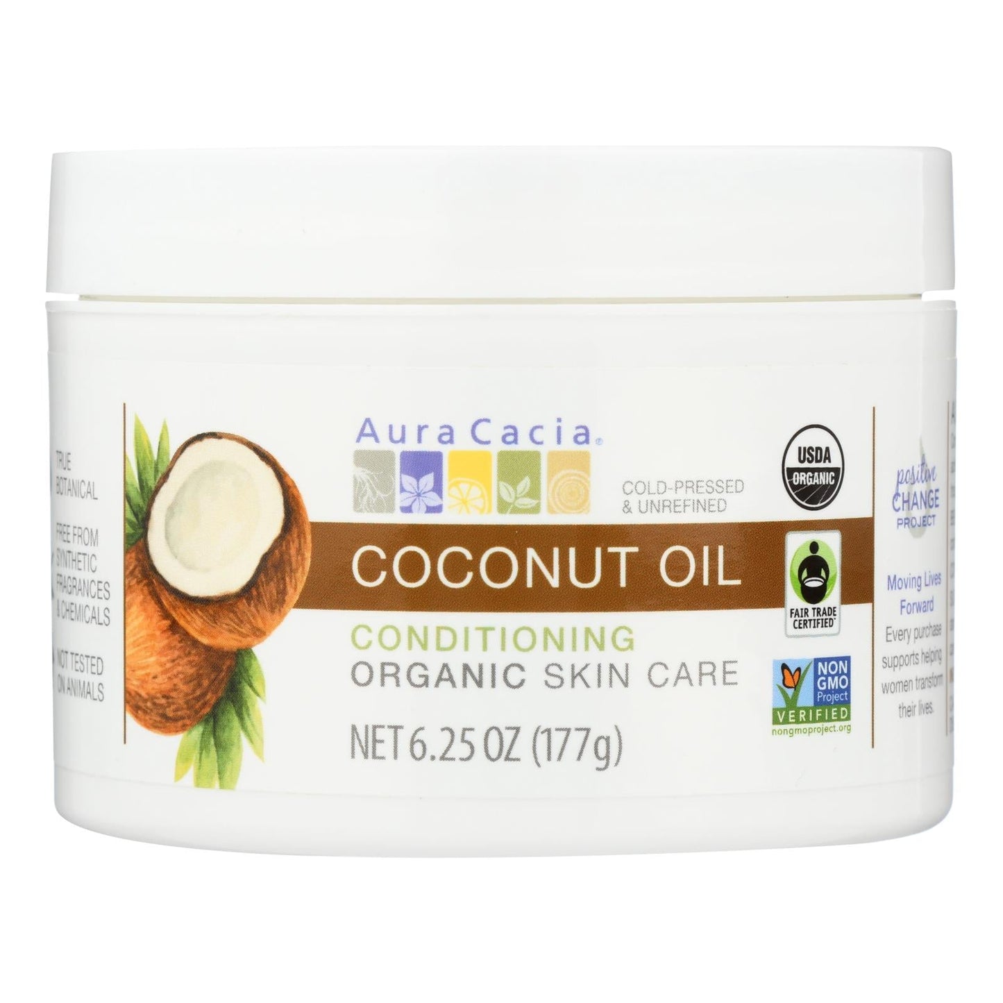 Aura Cacia Organic Coconut Skincare Oil (Pack of 6.25 Oz.)