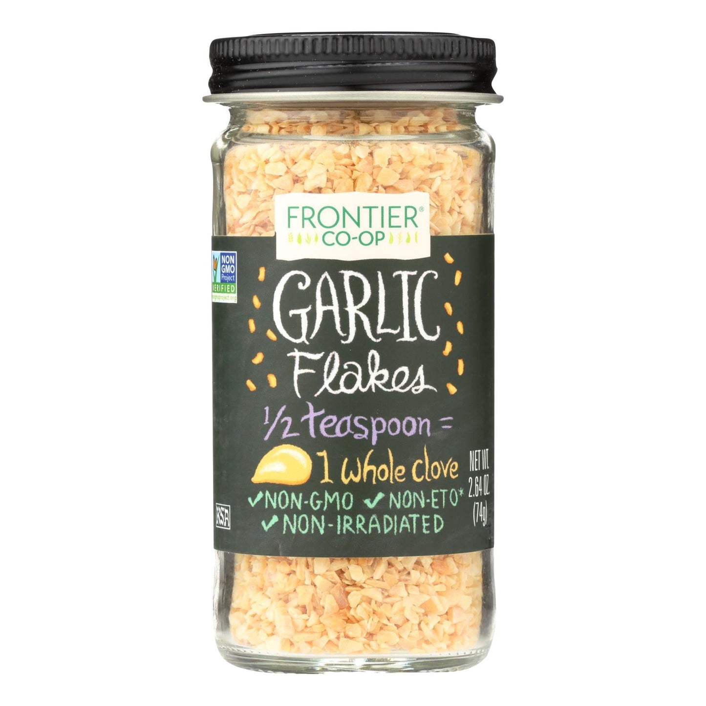 Frontier Herb Garlic Flakes, 2.64 Oz