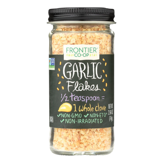Frontier Herb Garlic Flakes, 2.64 Oz