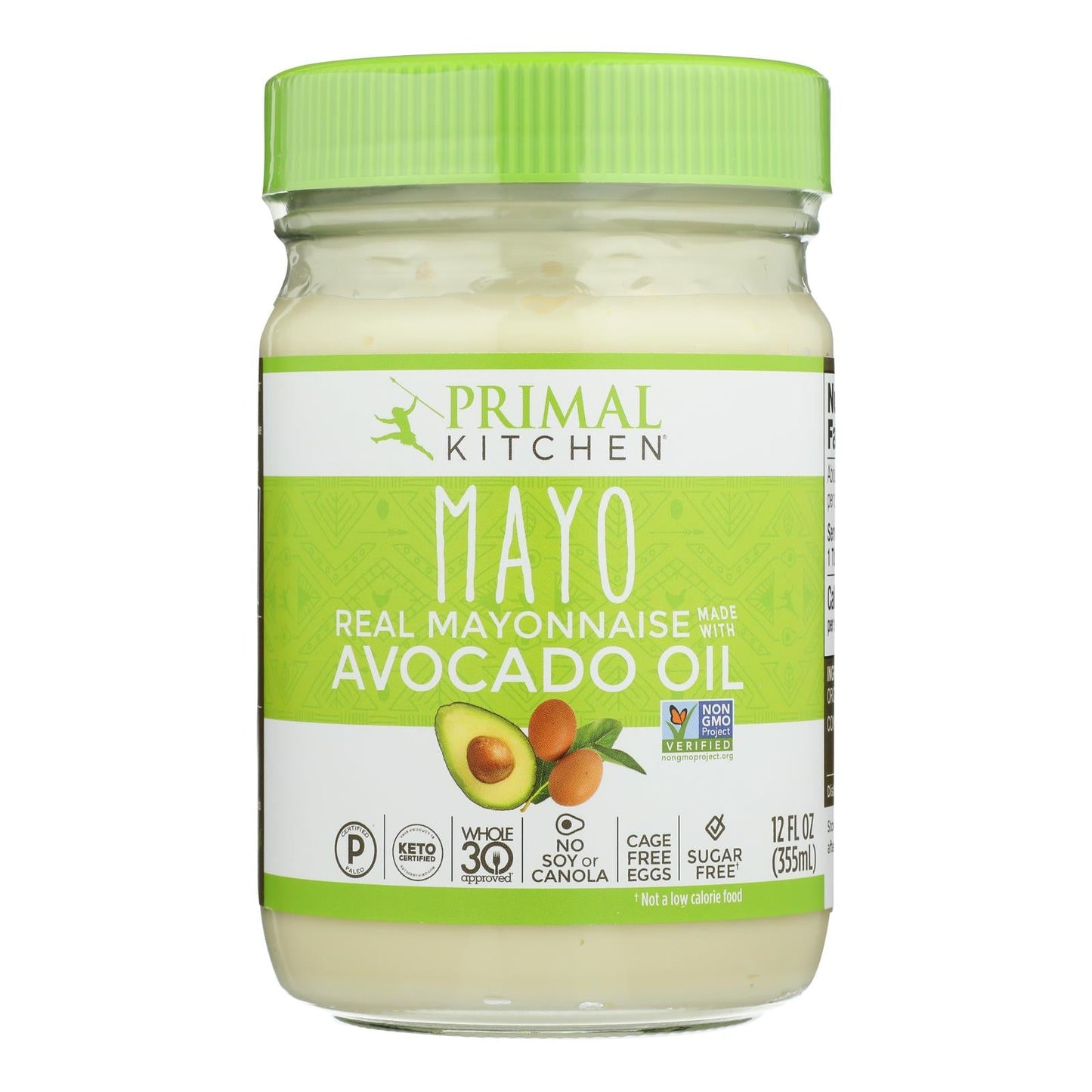 Primal Kitchen Avocado Oil Mayo, 12 oz, Pack of 6, Keto & Paleo Certified