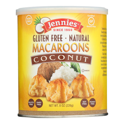 Jennie's Coconut Macaroons, 8 oz., Case of 12 — Gluten-Free, No Artificial Flavors