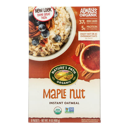 Nature's Path Maple Nut Hot Oatmeal, 6 Pack, 14 Oz Bags