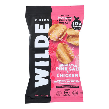 Wilde Chicken Chips, Himalayan Salt, 2.25 oz, Case of 12