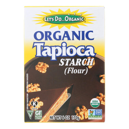 Organic Tapioca Starch by Let's Do Organics (Pack of 6)