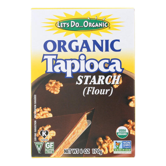 Organic Tapioca Starch by Let's Do Organics (Pack of 6)