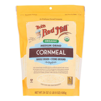 Bob's Red Mill Medium Cornmeal, 24 oz., Pack of 4