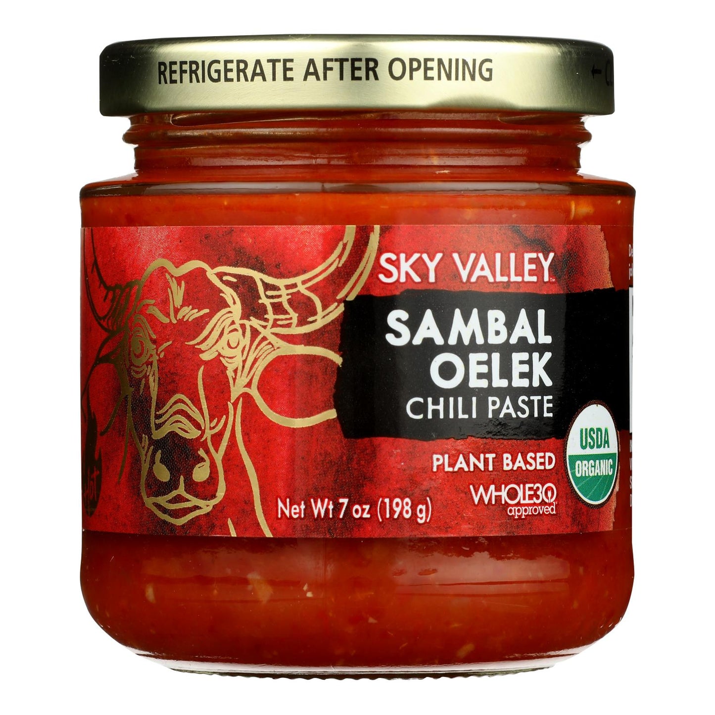 Sky Valley 7 Oz. Sambal Oelek (Pack of 6)