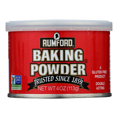 Rumford Aluminum-Free Baking Powder (Pack of 24 - 4 Oz.)