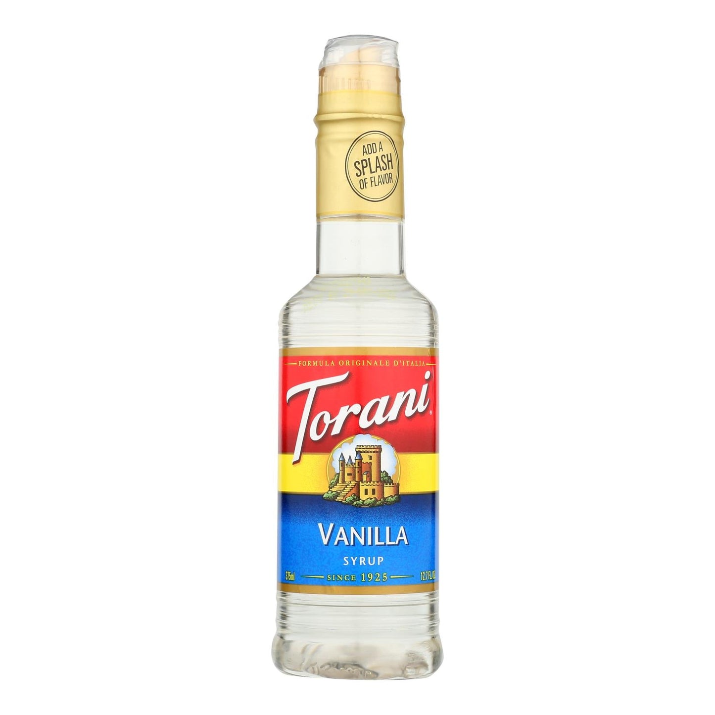 Torani Vanilla Coffee Syrup, 12.7 fl oz, Pack of 4