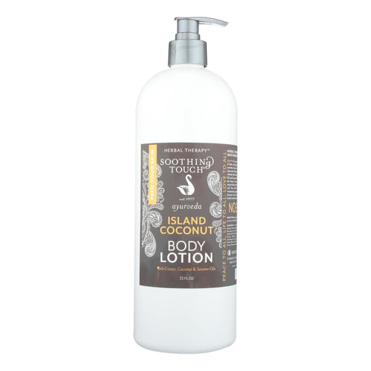 Soothing Touch Island Coconut Hydrating Body Lotion, 32 Fl Oz