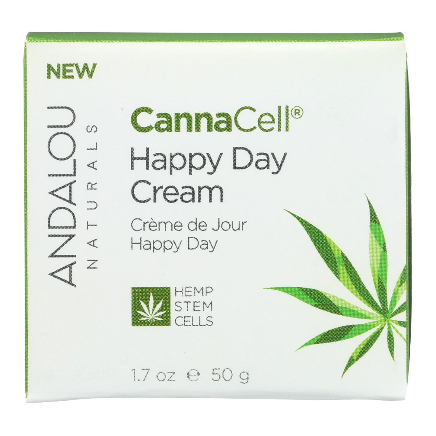 Andalou Naturals Cannacell Happy Day Cream - 1.7 Oz