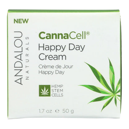 Andalou Naturals Cannacell Happy Day Cream - 1.7 Oz