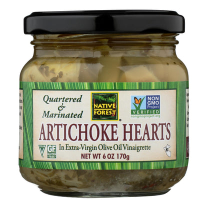 Native Forest Marinated Artichoke Hearts, 6 oz, Pack of 6