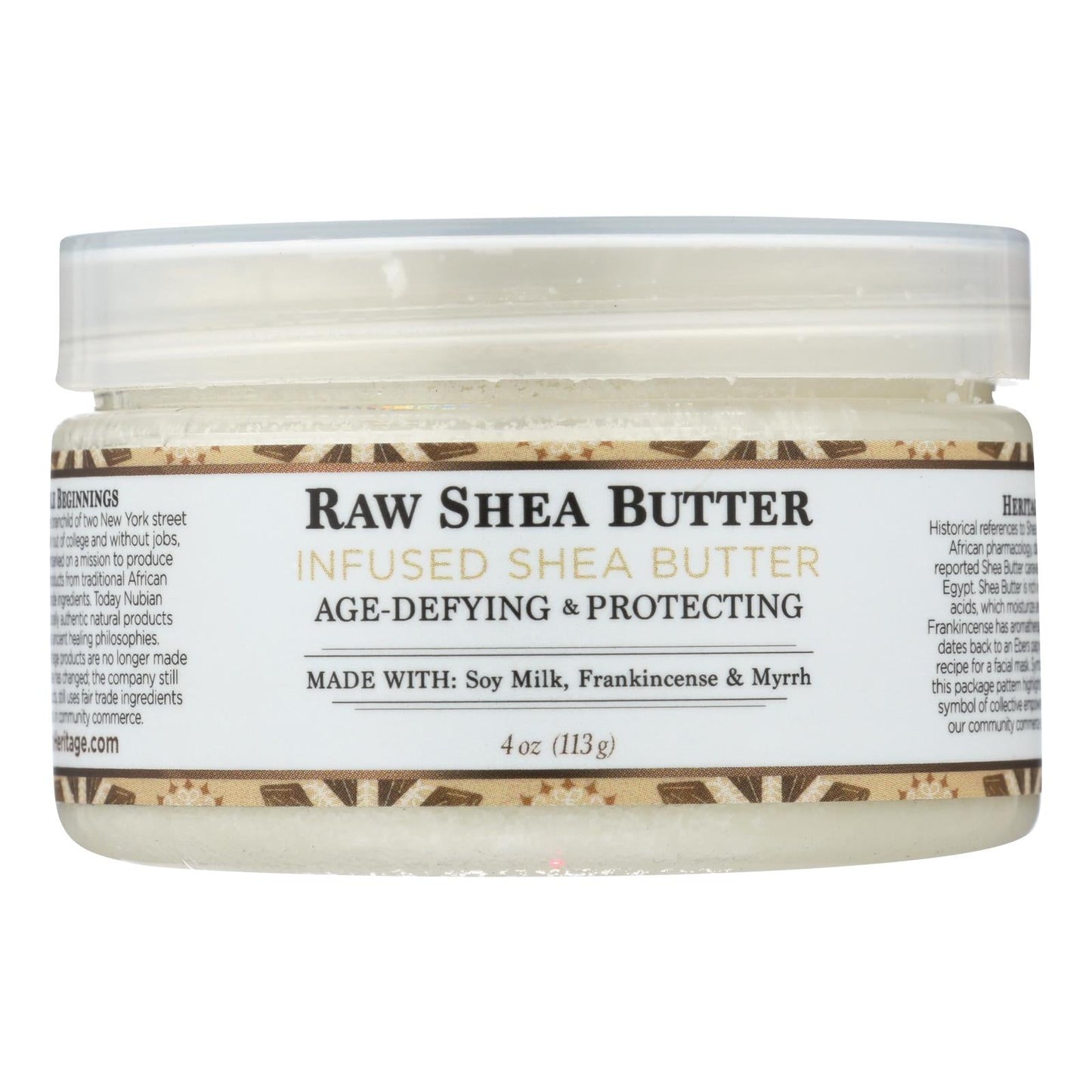Nubian Heritage Pure Raw Shea Butter Moisturizing Lotion (4 Oz.)