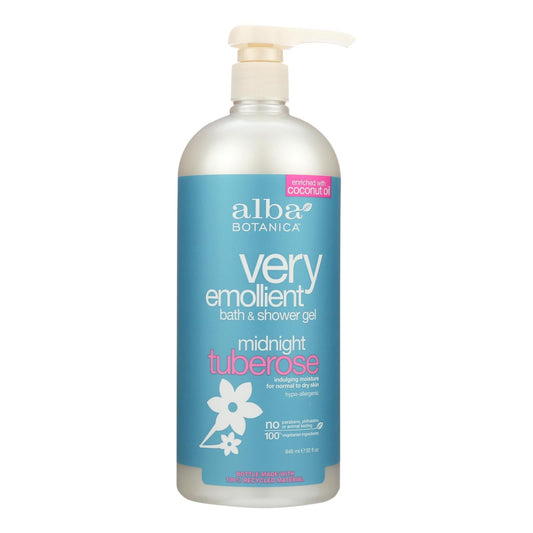 Alba Botanica Botanical Midnight Tuberose Bath & Shower Gel - 32 Fl Oz