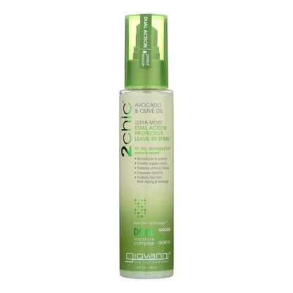 Giovanni 2chic Avocado & Olive Oil Leave-In Conditioner Spray (4 Oz. Pack)