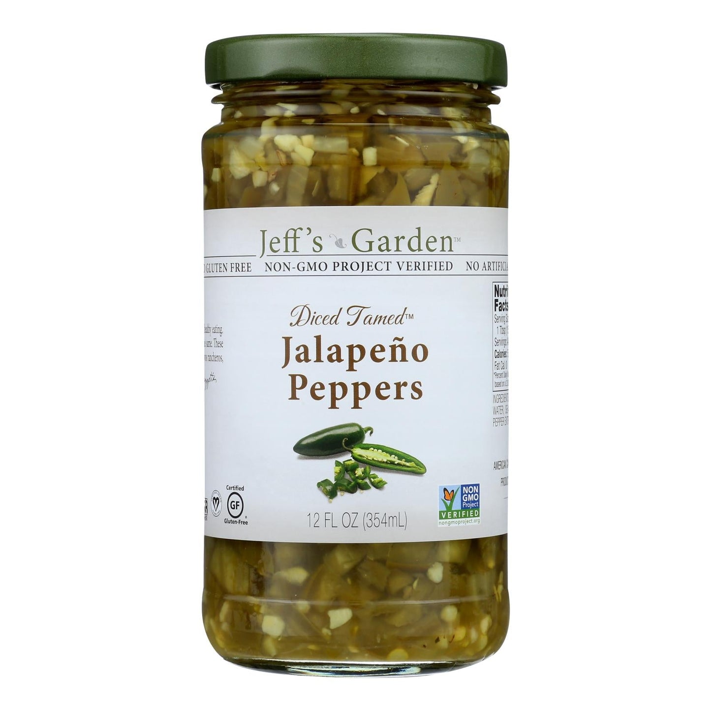 Jeff's Natural Jalapeno Peppers (6-Pack, 12 Fl Oz Bottles)