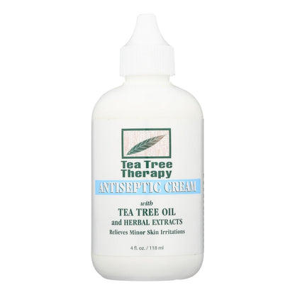 Tea Tree Therapy Antiseptic Cream, Fights Infection (4 Fl Oz.)