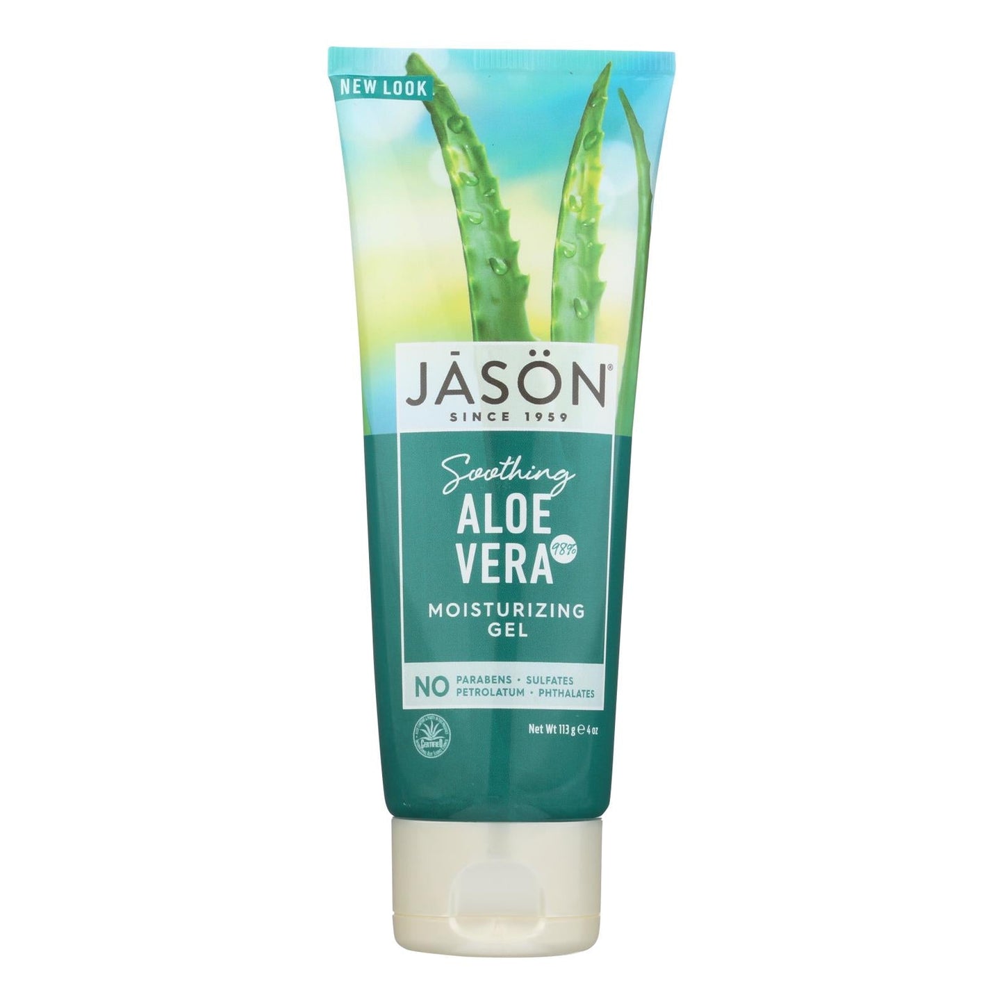 Jason Soothing 98% Aloe Vera Moisturizing Gel (4 Oz.)