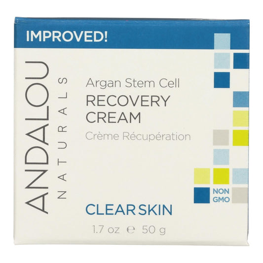 Andalou Naturals Clarifying Clear Overnight Recovery Cream (1.7 Fl Oz)