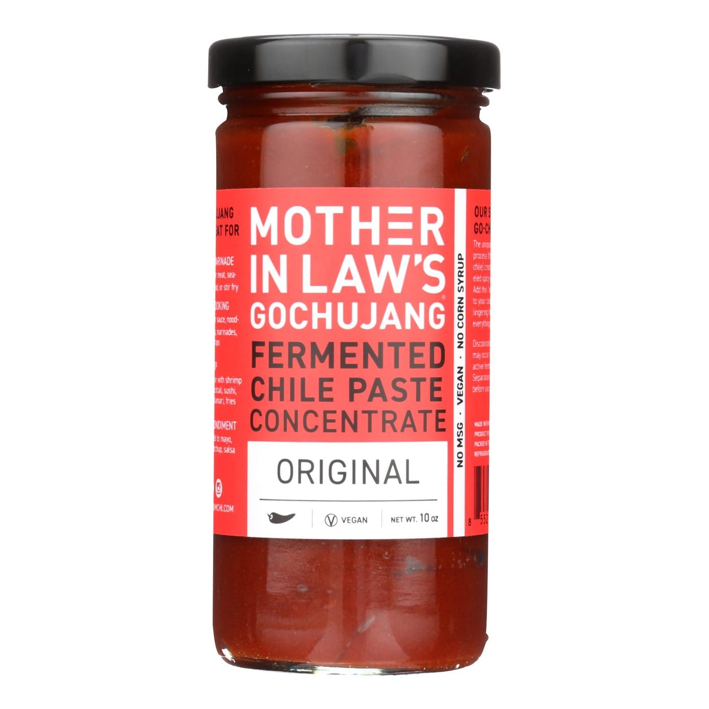 Mother-in-Law's Kimchi Fermented Chile Paste (Pack of 6 - 10 oz.)