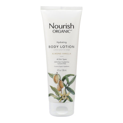 Nourish Organic Almond Vanilla Hydrating Body Lotion