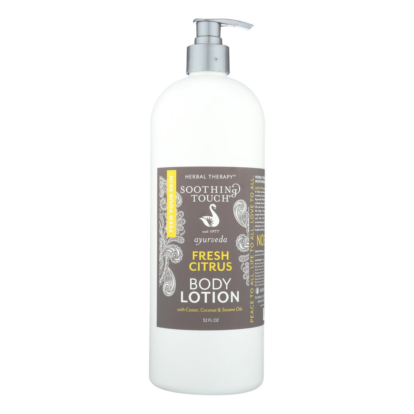 Soothing Touch: Refreshing Citrus Body Lotion - 32 Oz