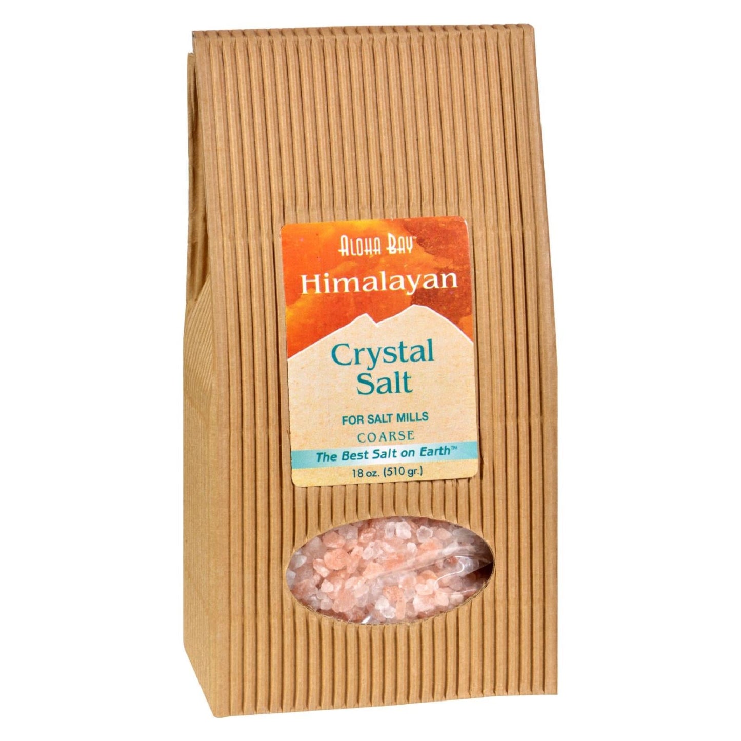 Himalayan Pink Crystal Salt - Coarse Grind - 18 Oz.