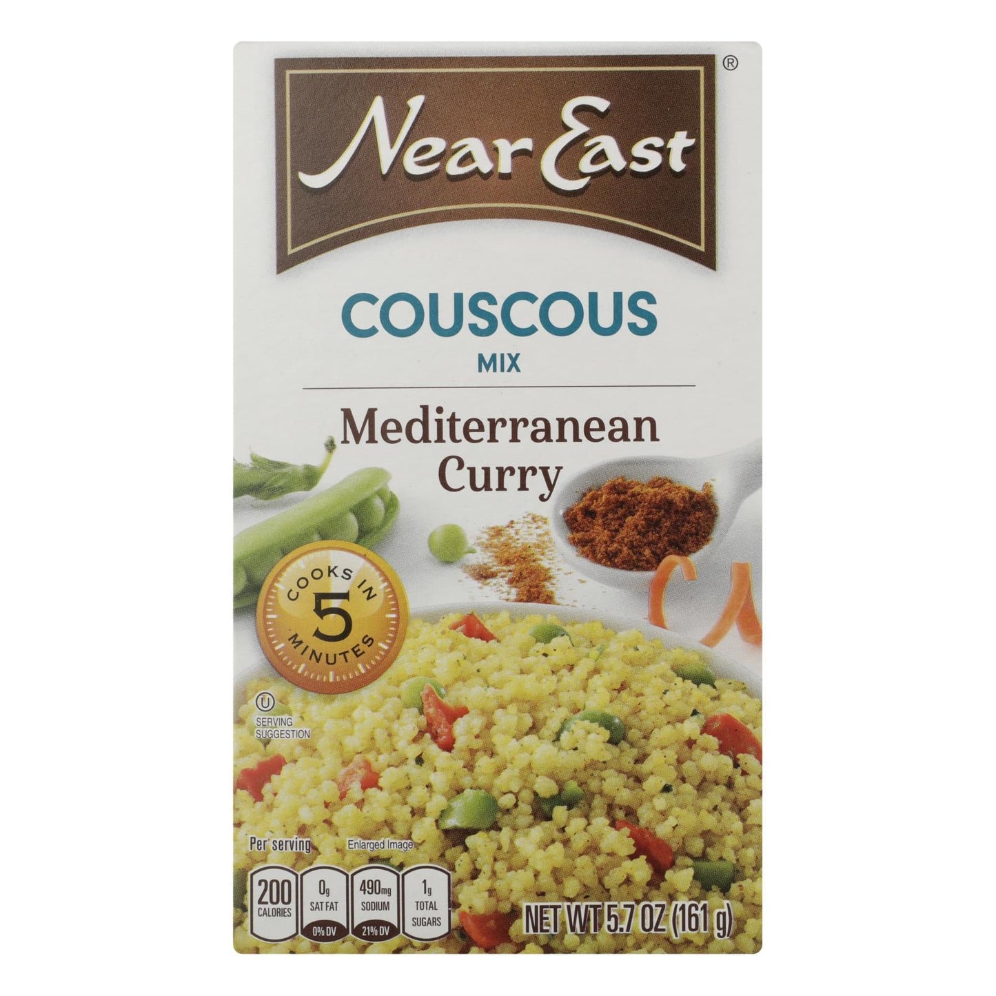 Near East Mediterranean Curry Flavored Couscous Mix (Pack of 12) - 5.7 Oz.