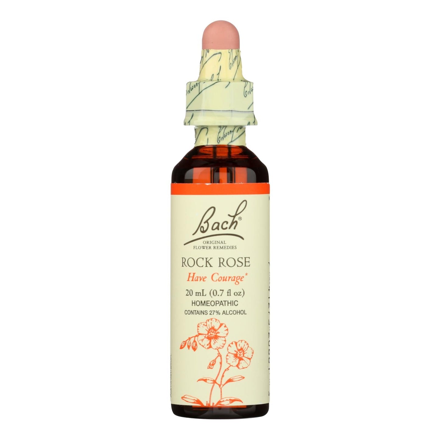 Bach Flower Remedies Essence Rock Rose - 0.7 Fl Oz