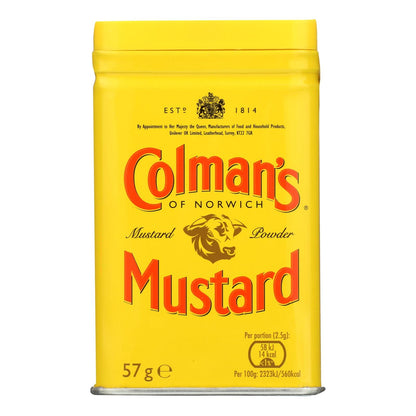 Colman's Dry Mustard Powder, 2 oz., Case of 12