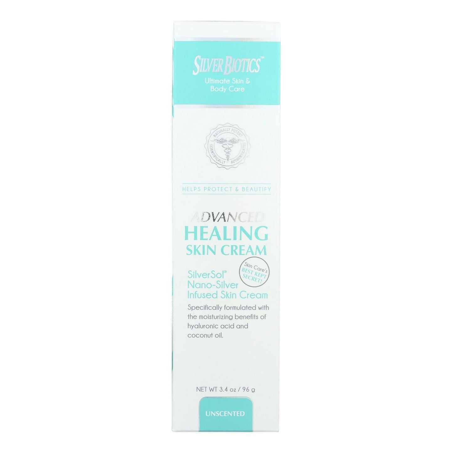 Silver Biotics Skin Cream - 3.4 Oz Tube