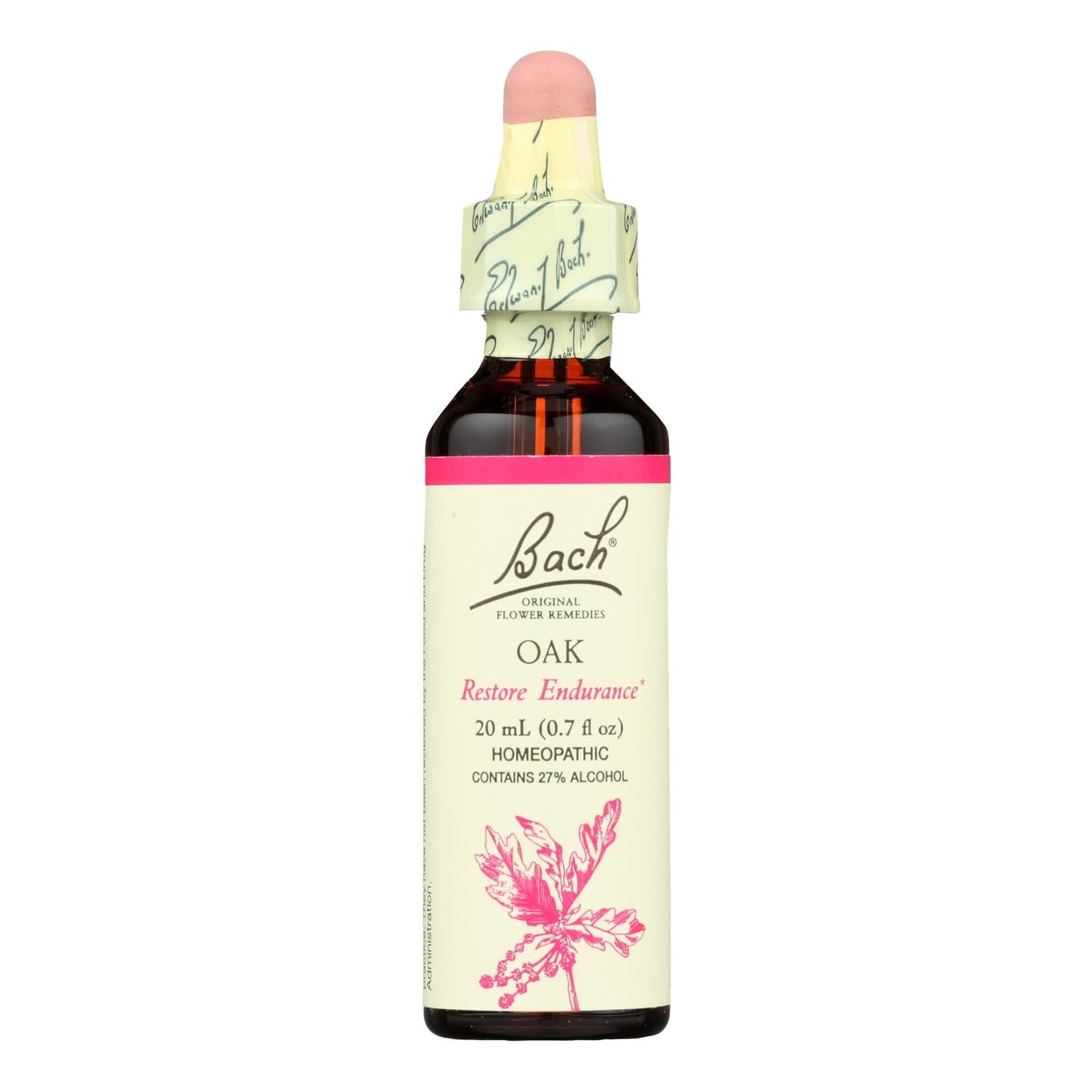 Bach Flower Remedies Oak Essence - 0.7 Fl Oz
