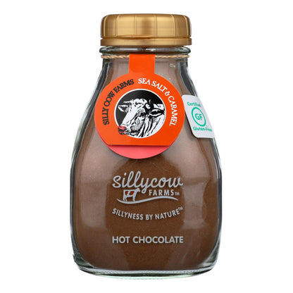 Sillycow Farms Caramel & Sea Salt Hot Chocolate (Pack of 6 - 16.9 Oz.)