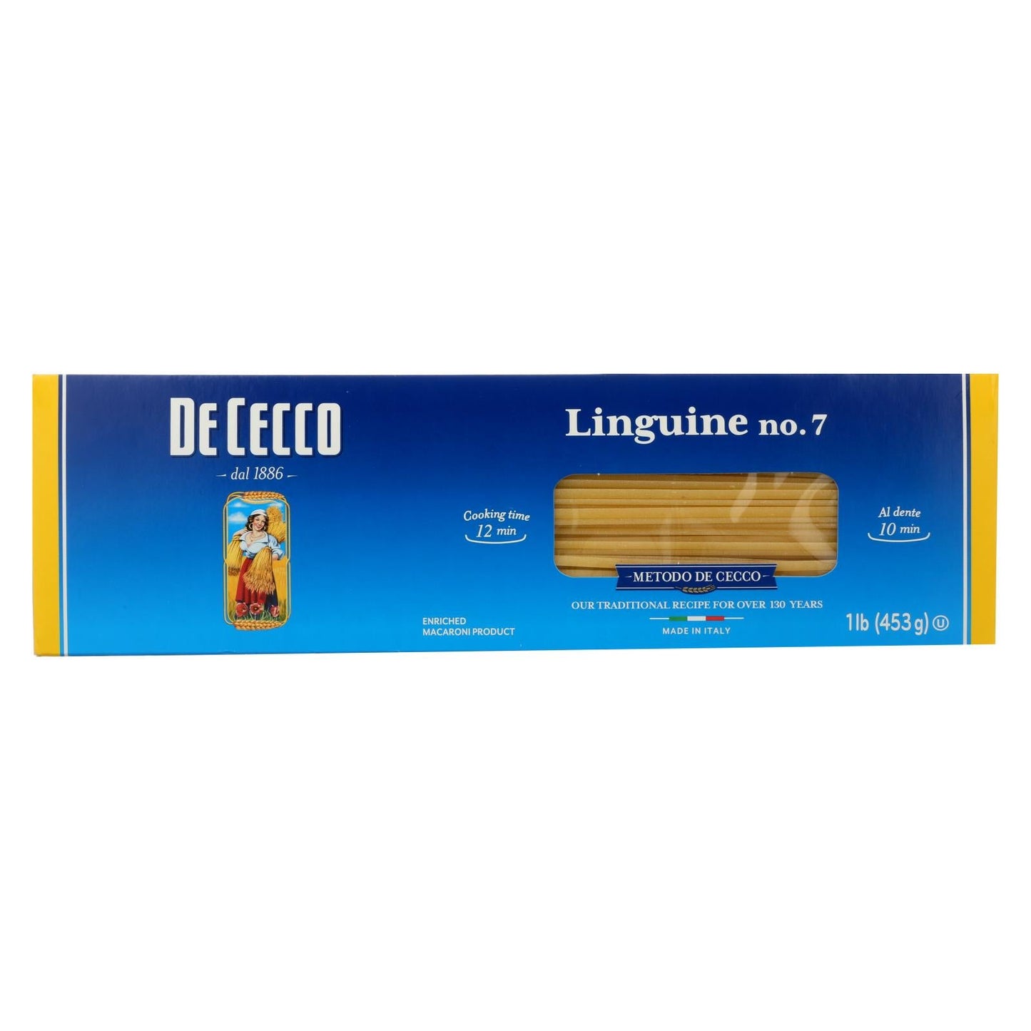 De Cecco Linguine Pasta - 16 oz - Pack of 20