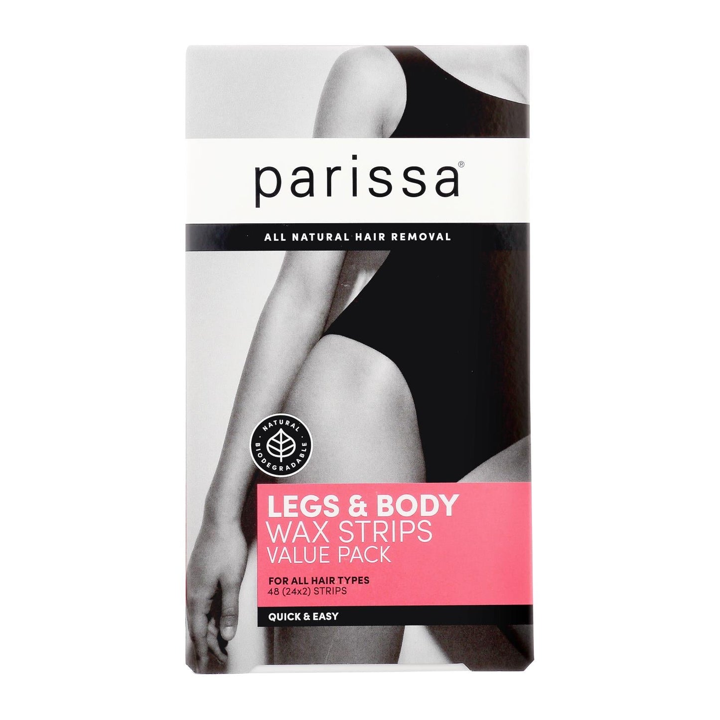 Parissa Wax Strips Quick & Easy Leg Body (48)