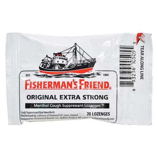 Fisherman's Friend Original Extra Strong Lozenges, Pack of 12x20