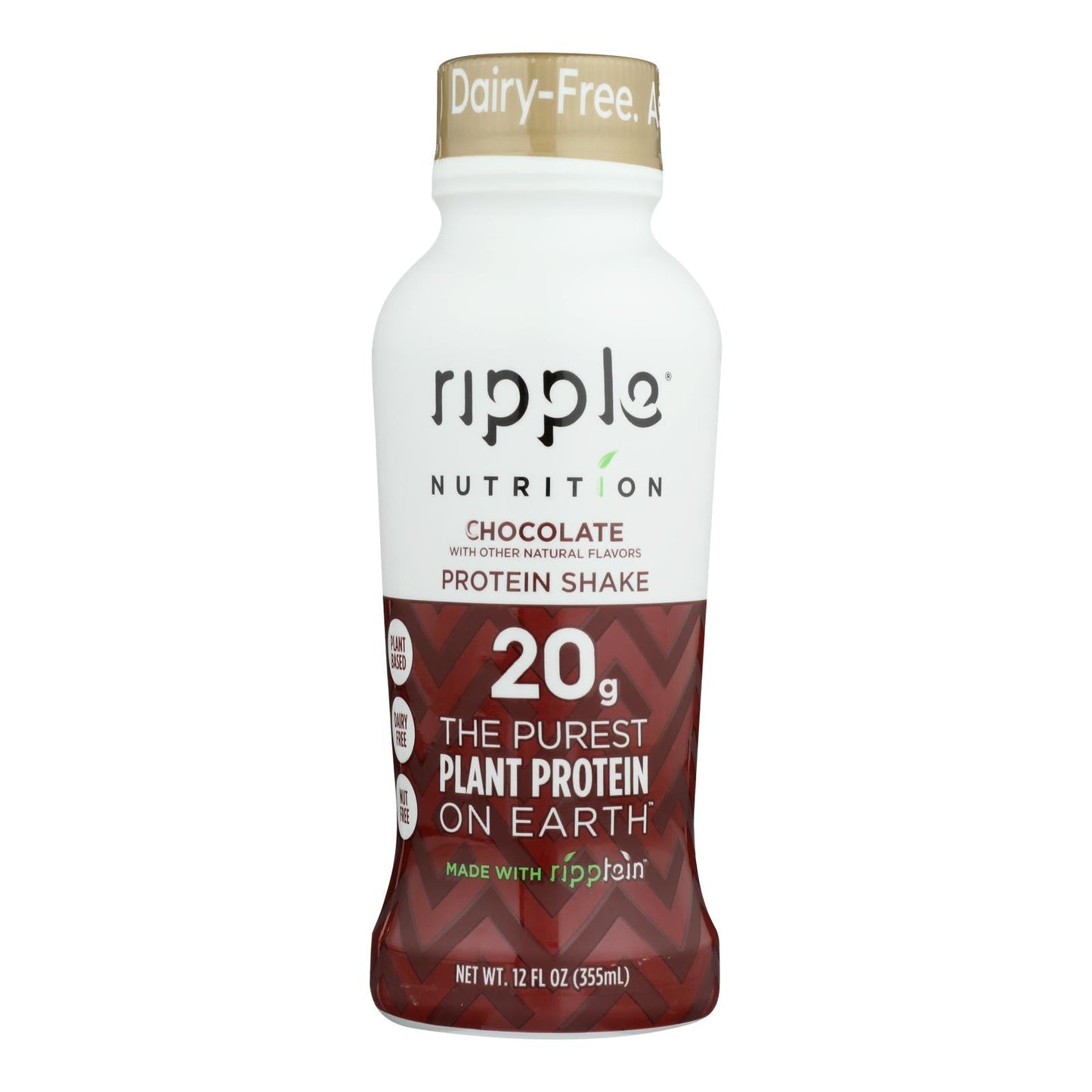 Ripple Chocolate Shake 12 - 12 fl. oz. Ready-to-Drink