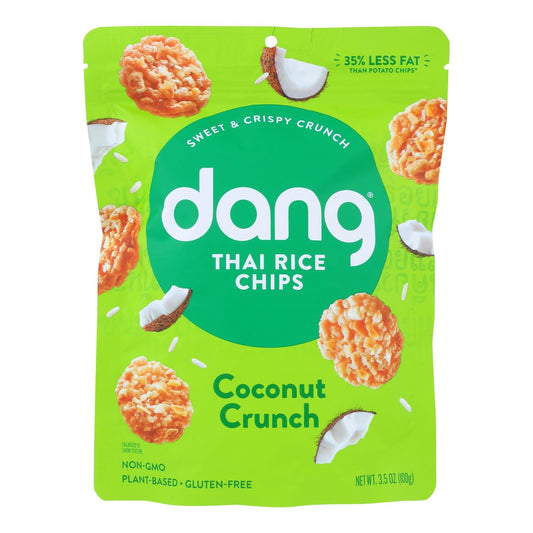Dang Sweet & Spicy Coconut Sticky Rice Chips 3.50 Oz (Pack of 12)
