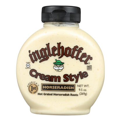 Inglehoffer Creamy Horseradish, 9.5 oz, Pack of 6