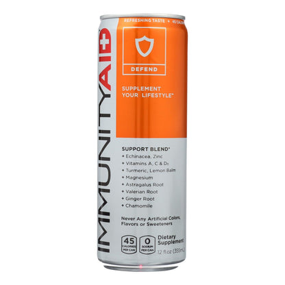 Lifeaid ImmunityAid Defend Immune Support Electrolyte Drink, 12 Fl Oz (Pack of 12)