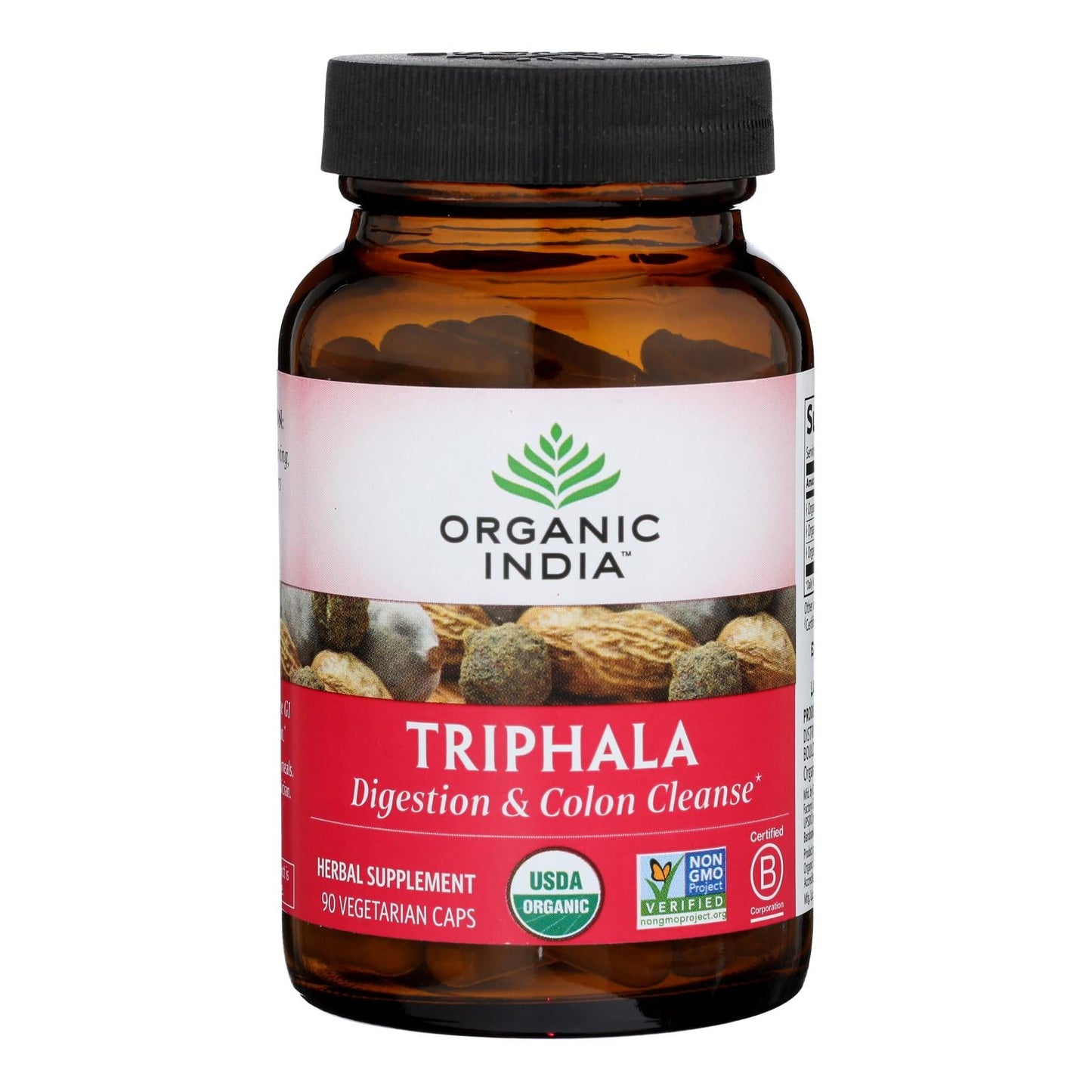 Organic India Triphala Supplement, 90 Vcaps